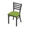 Holland Bar Stool Co 400 Jackie 18" Chair with Pewter Finish and Canter Kiwi Green Seat 40018PW009 - alternate 1